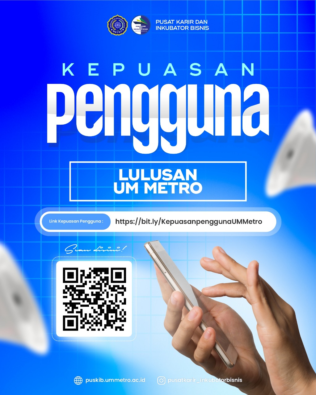 Survei kepuasan pengguna Lulusan UM Metro Tahun 2023