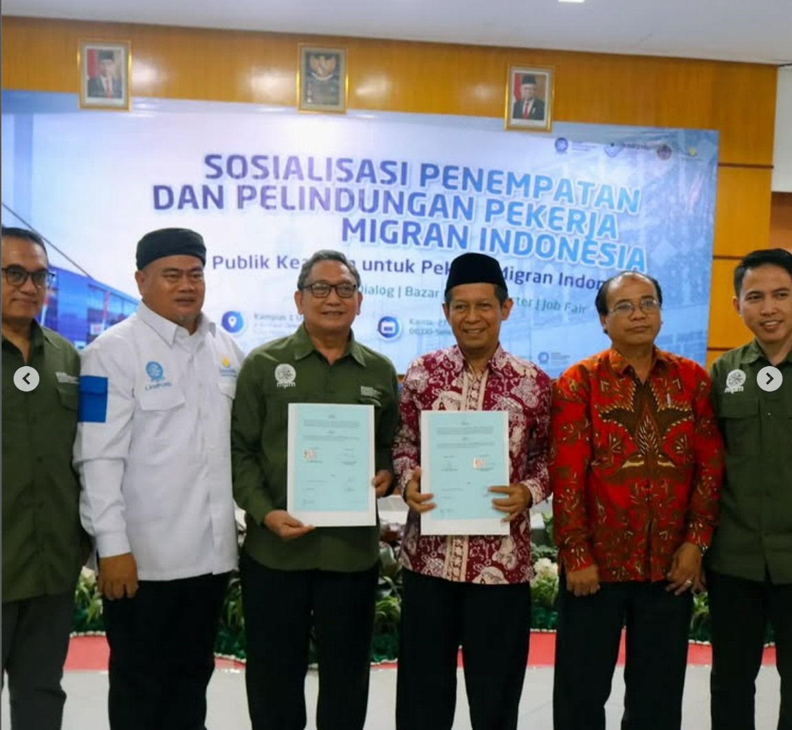 Diskusi Publik BP2MI "Keadilan Untuk Pekerja Migran Indonesia".
