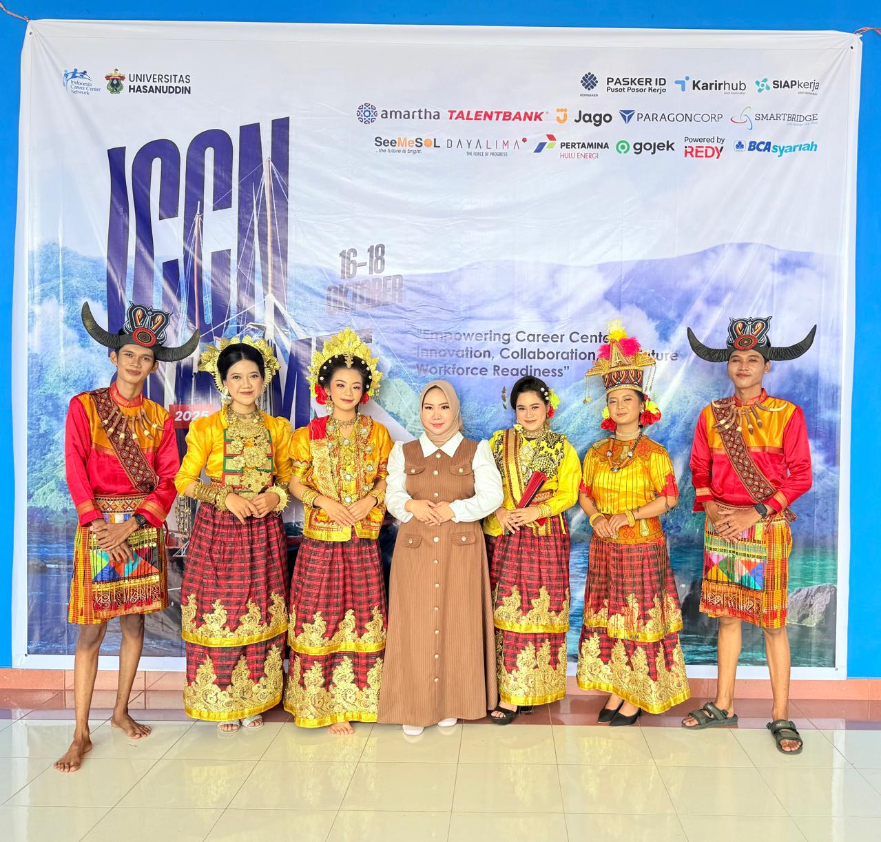Perkuat Sinergi dan Inovasi Karir, PUSKIB UM Metro Hadiri ICCN Summit 2025 di UNHAS Makassar
