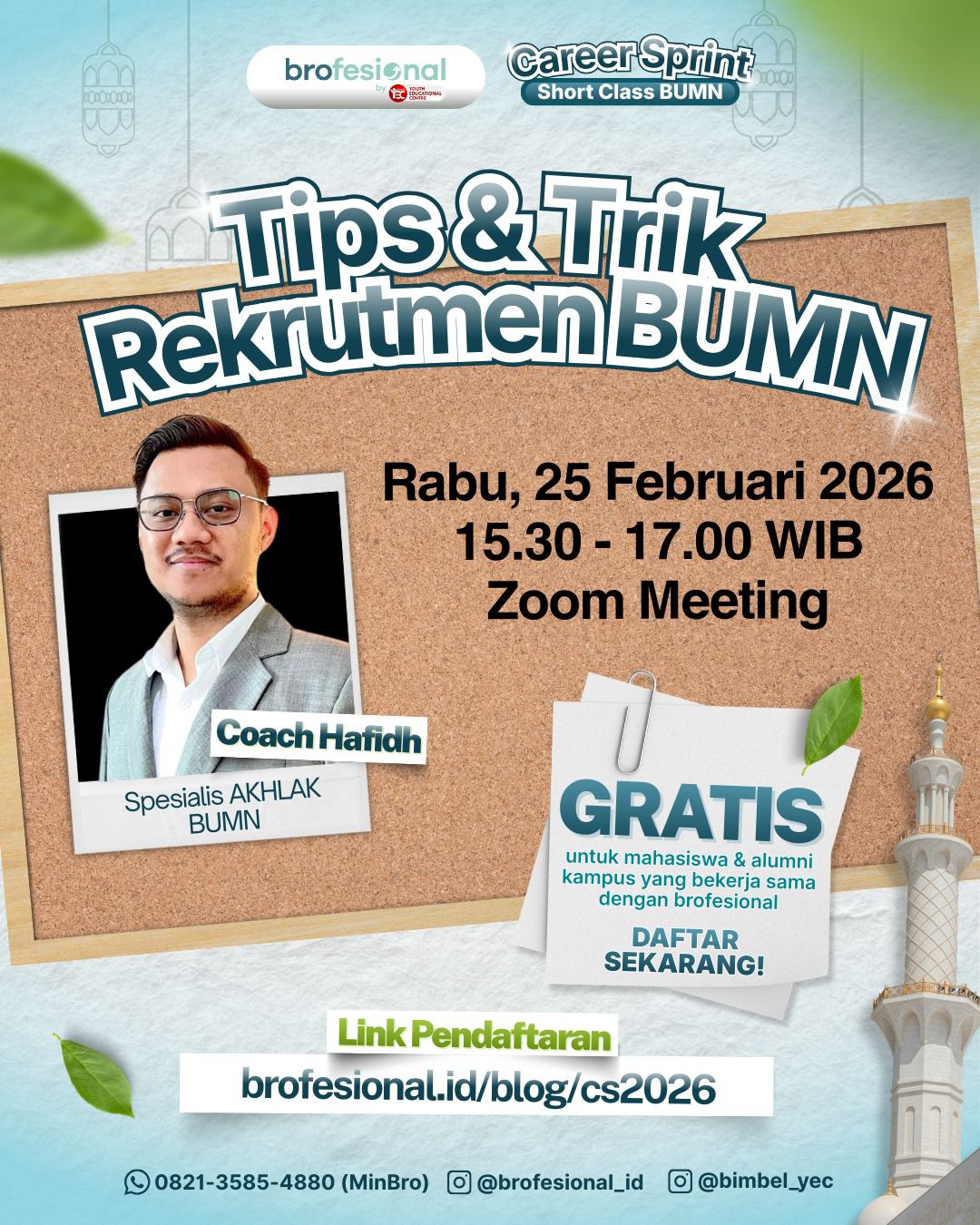 BROFESIONAL X UM METRO: Tips & Trik Rekrutmen BUMN