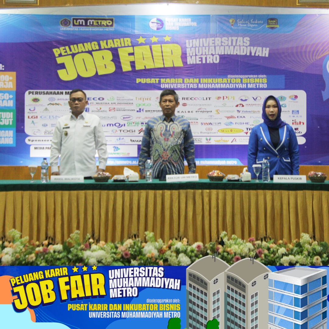 UM METRO SUKSES GELAR JOB FAIR PERDANA UM METRO SUKSES GELAR JOB FAIR PERDANA