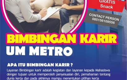 Bimbingan Karir UM METRO 2022