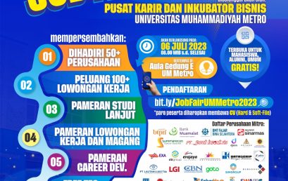 JOB FAIR UM METRO 2023
