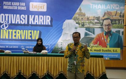 Seminar Karir Mahasiswa Bersama BTPN Syariah Lampung