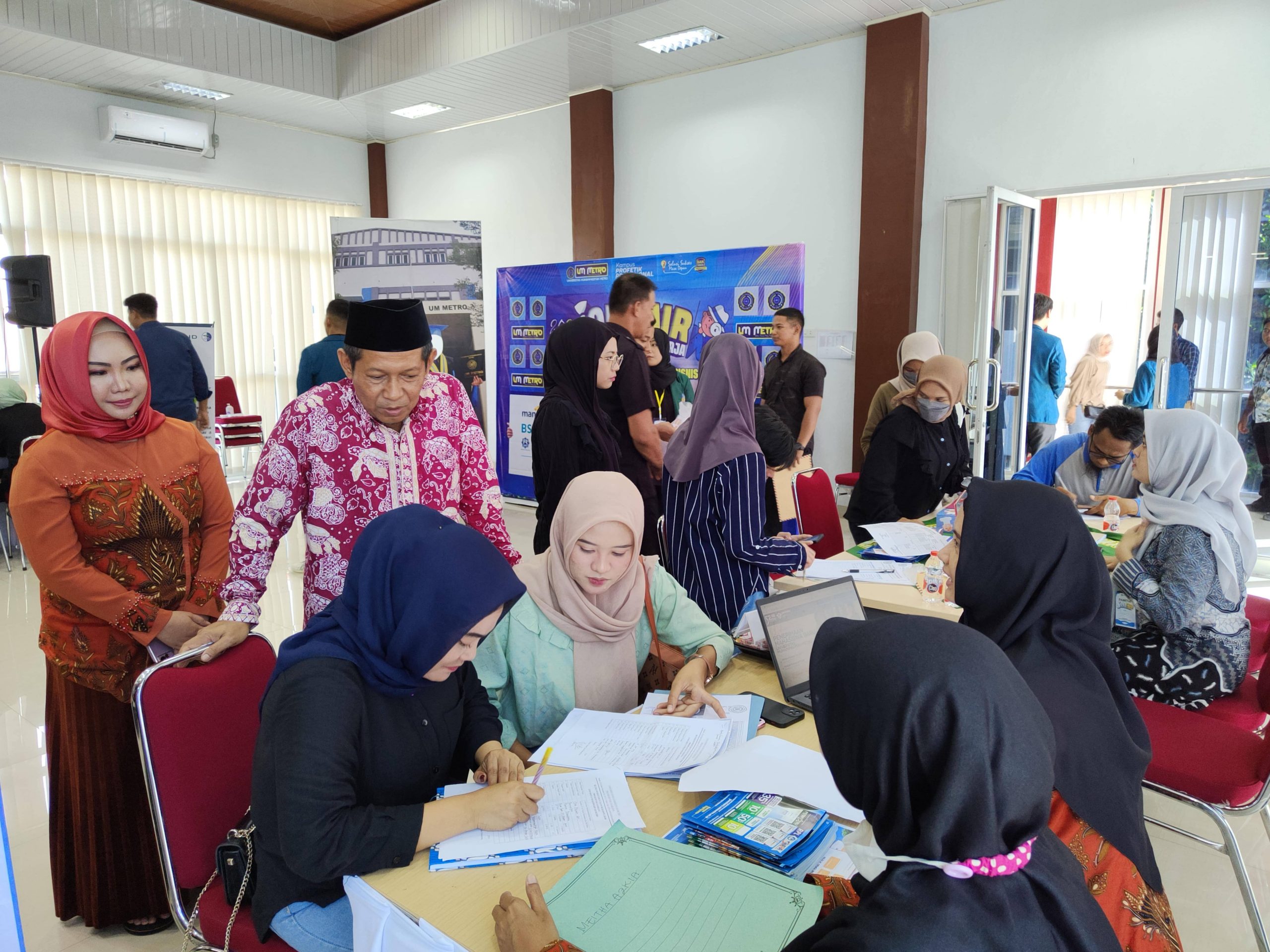 Sukses besar..! Job fair UM Metro 2024