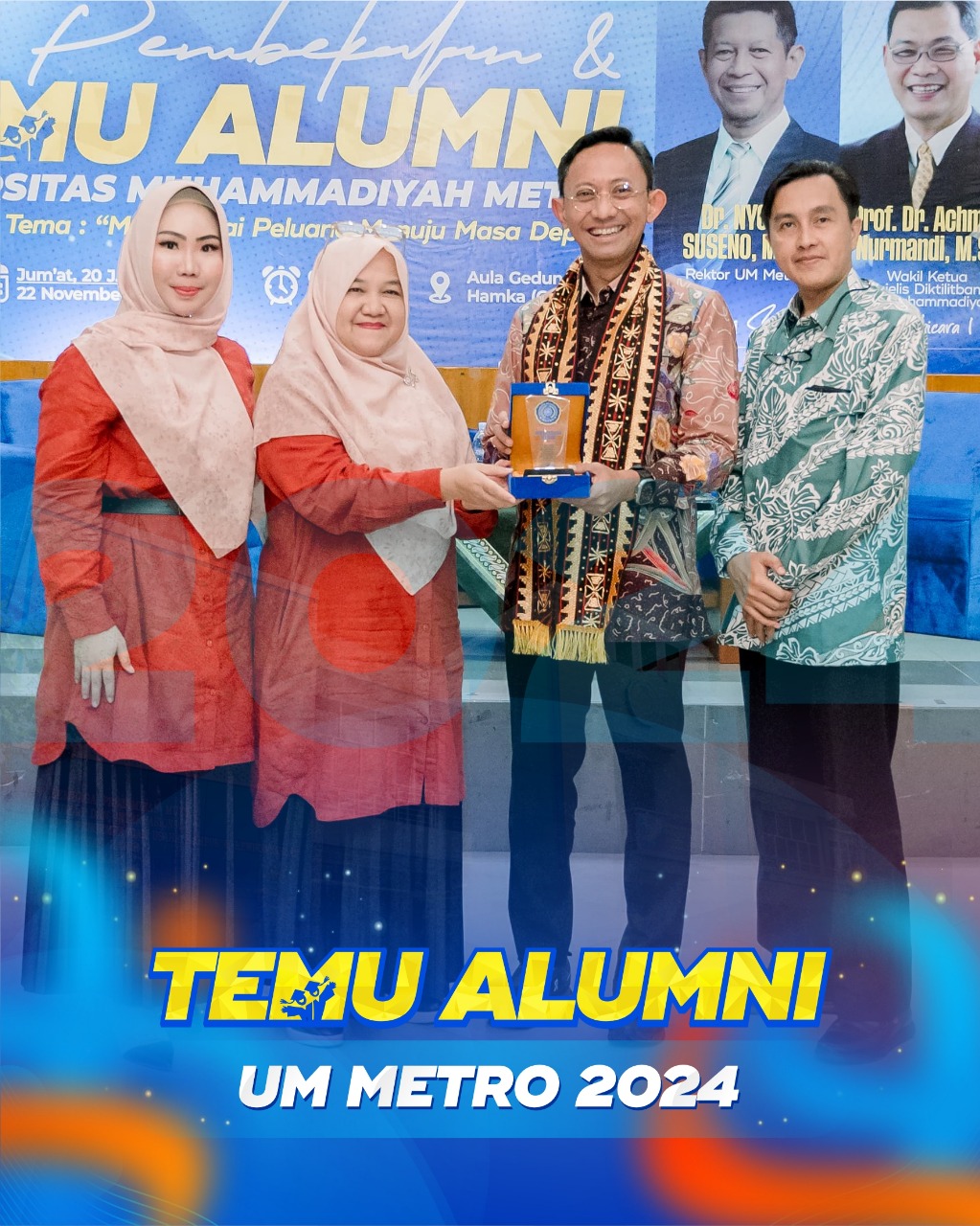 Temu Alumni Universitas Muhammadiyah Metro (UM Metro) Tahun 2024 Temu Alumni Universitas Muhammadiyah Metro (UM Metro) Tahun 2024