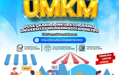BAZAR UMKM Universitas Muhammadiyah Metro Tahun 2025