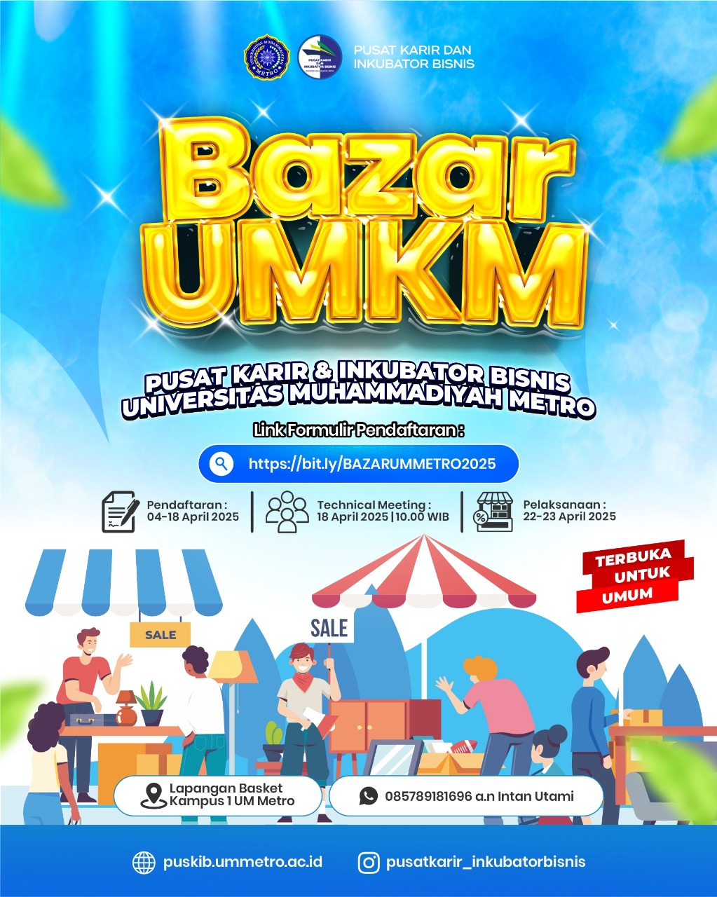 BAZAR UMKM Universitas Muhammadiyah Metro Tahun 2025 BAZAR UMKM Universitas Muhammadiyah Metro Tahun 2025