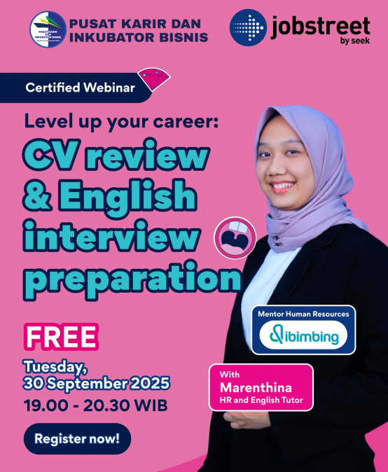 CV REVIEW & ENGLISH INTERVIEW PREPARATION