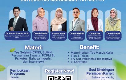 Job Preparation Pusat Karir Dan Inkubator Bisnis bersama Brofesional