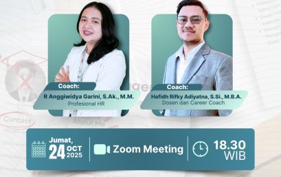 WEBINAR BEDAH CV: Bongkar & Benahi CV-Mu Langsung Bareng HR Berpengalaman