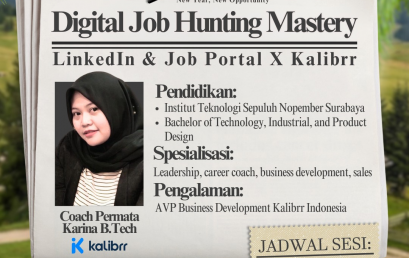 BROFEIONAL X UM METRO: DIGITAL JOB HUNTING MASTERY, LinkedIn & Job Portal X Kalibrr