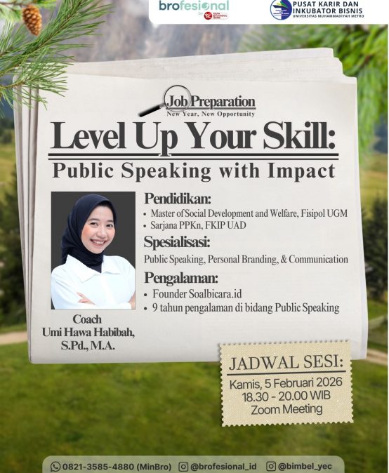 Brofesional x UM Metro | Public Speaking with Impact