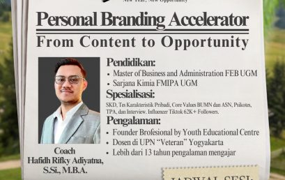BROFESIONAL X UM METRO: Personal Branding Accelerator – From Content to Opportunity