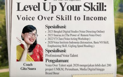 BROFESIONAL X UM METRO: : Level Up Your Skill – Voice Over Skill to Income