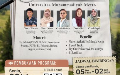 ✨BROFESIONAL X UM METRO:  JOB PREPARATION 2026 is Calling You! ✨