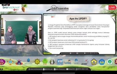 Sukses Gelar Job Preparation Batch 2, Puskib UM Metro dan Brofesional Bedah Strategi Raih Beasiswa LPDP