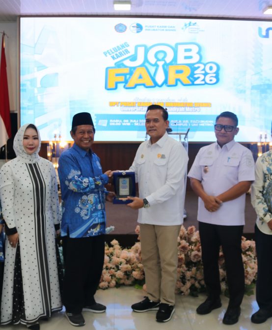 Tembus Lima Ratus Peserta, Job Fair UM Metro 2026 Berikan Peluang Kerja Bagi Alumni dan Masyarakat Umum