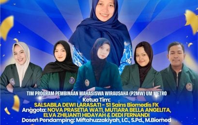 UM Metro Raih Pendanaan P2MW 2026, Tim Mahasiswa Lolos Hibah Kategori Manufaktur dan Teknologi Terapan Kemendiktisaintek