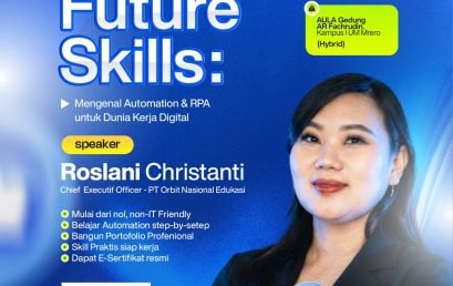 PUSKIB UM Metro Gelar Seminar Karir “Future Skills: Mengenal Automation & RPA untuk Dunia Kerja Digital”