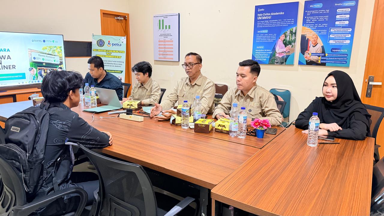 PUSKIB UM Metro Gelar Tes Wawancara Beasiswa Kantin Kontainer 2026, Seleksi Calon Wirausahawan Muda Berdaya Saing PUSKIB UM Metro Gelar Tes Wawancara Beasiswa Kantin Kontainer 2026, Seleksi Calon Wirausahawan Muda Berdaya Saing